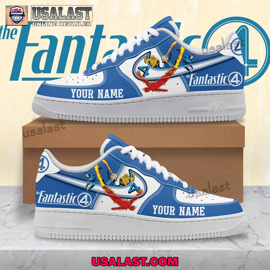 Fantastic Four Custom Name Air Force Shoes