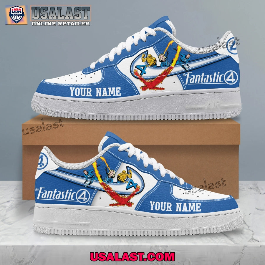 Fantastic Four Custom Name Air Force Shoes