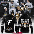 Fargo Force Ice Hockey Team Corgi Races Black Hoodie