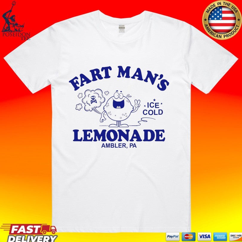 Fart Man’s Lemonade Ambler Pa Ice Cold T-shirt
