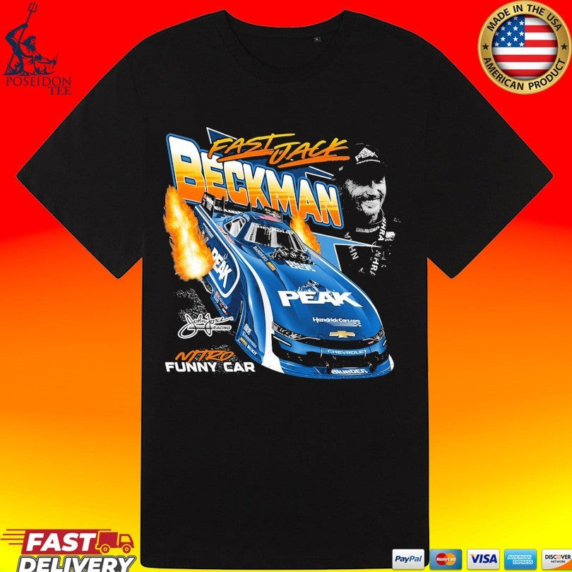 Fast Jack Beckman Nitro Funny Car T-shirt
