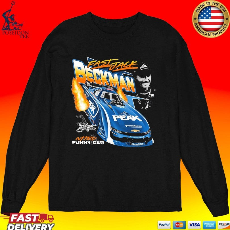 Fast Jack Beckman Nitro Funny Car T-shirt