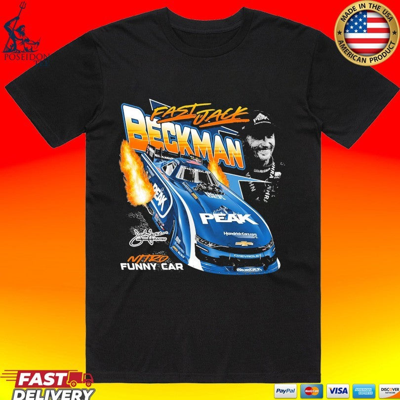 Fast Jack Beckman Nitro Funny Car T-shirt