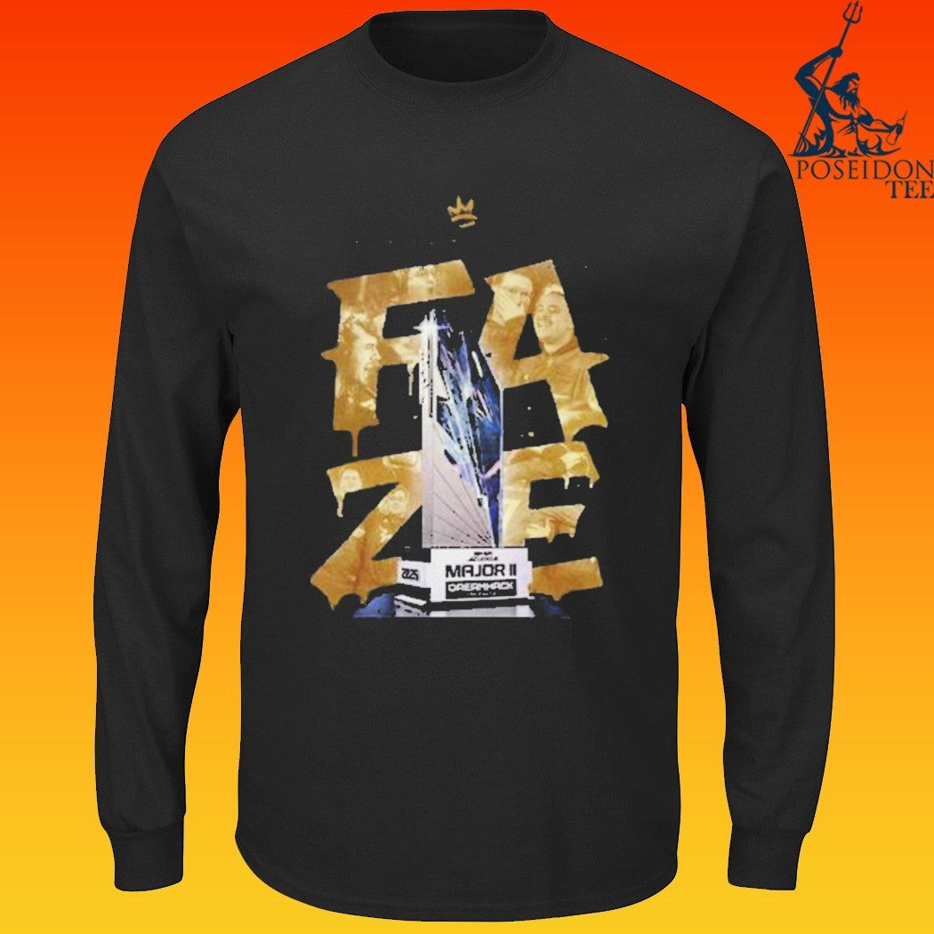 Faze Vegas Major Ii Champs T-shirt