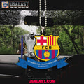 FC Barcelona Campions De Liga 2025 Hanging Ornament
