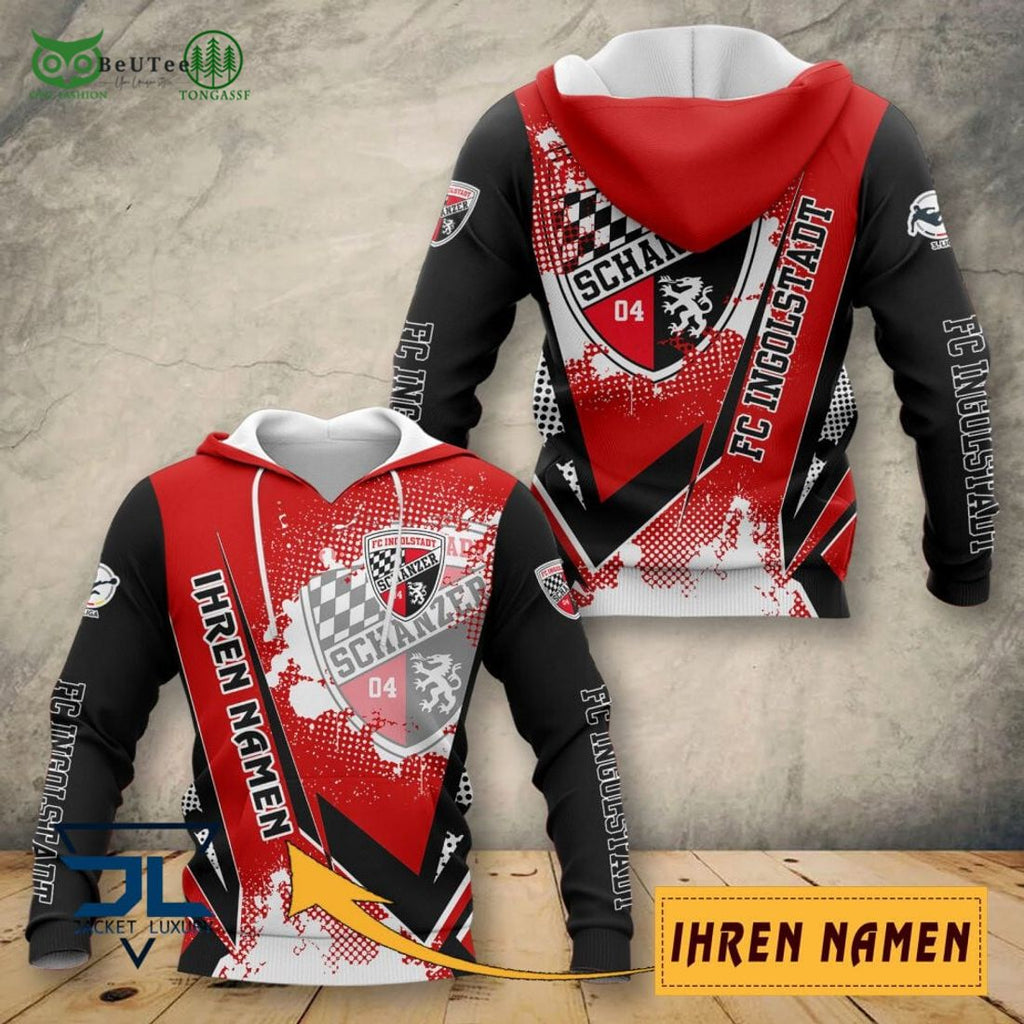 FC Ingolstadt Iheren Namen AOP 3D Shirt Full