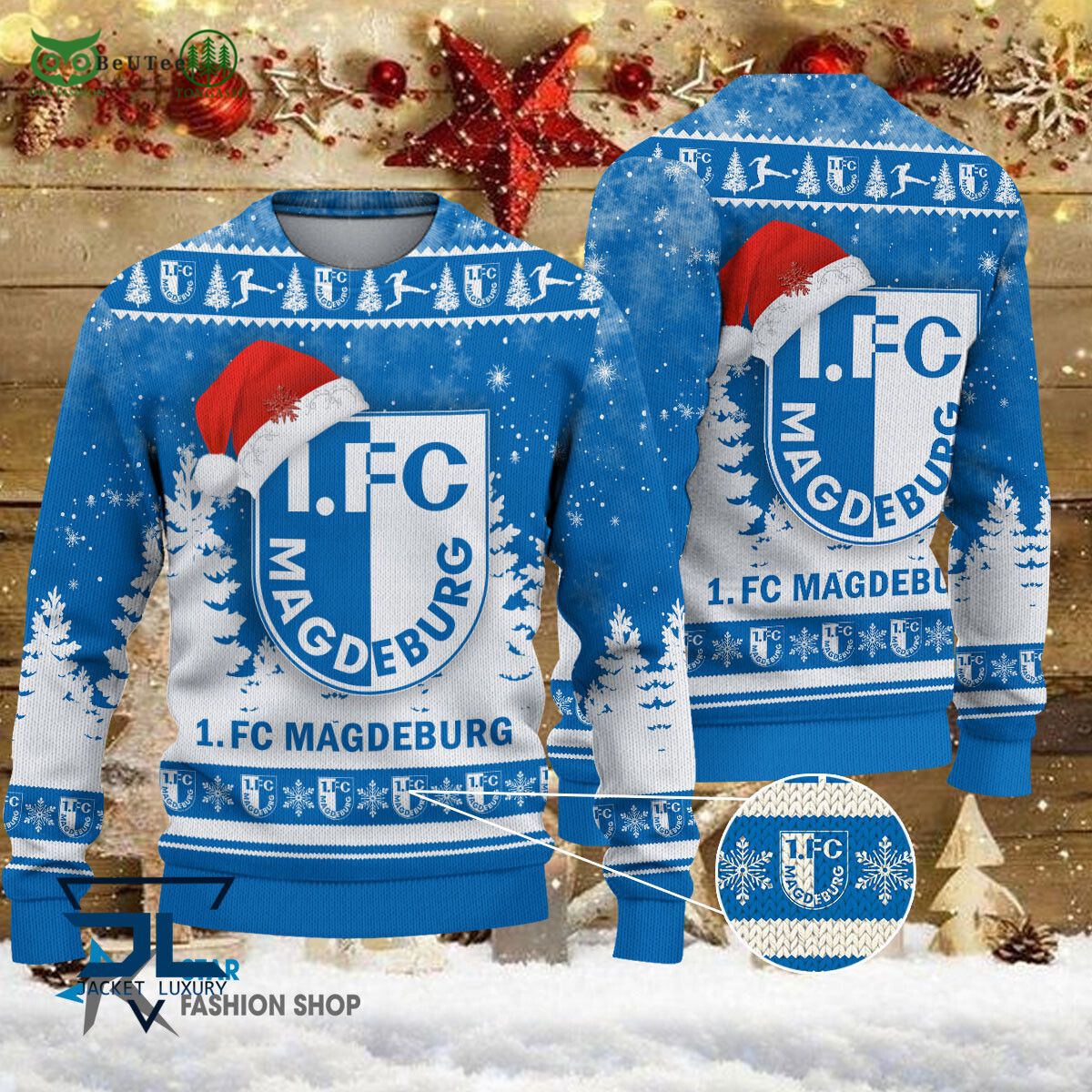 FC Magdeburg Bundesliga Germany League Ugly Sweater