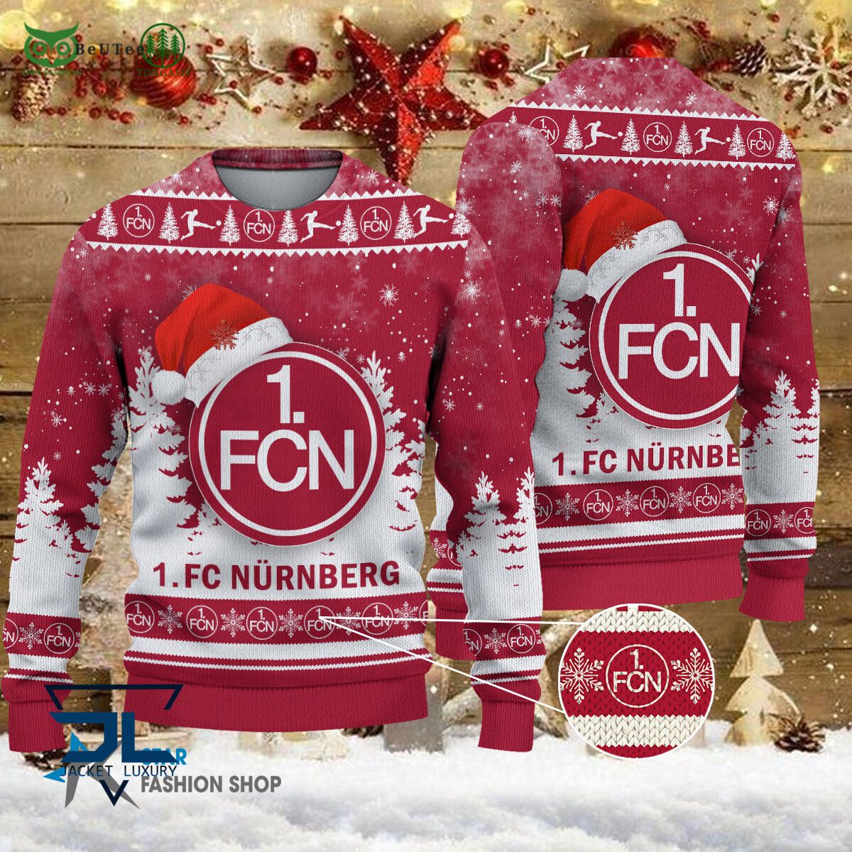 FC Nurnberg Bundesliga Germany League Ugly Sweater