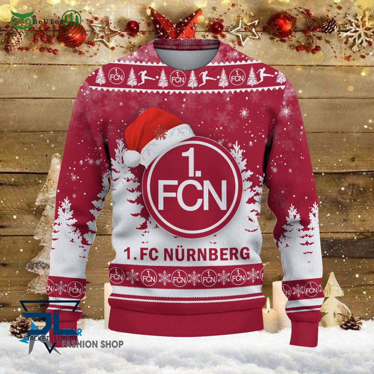 FC Nurnberg Bundesliga Germany League Ugly Sweater