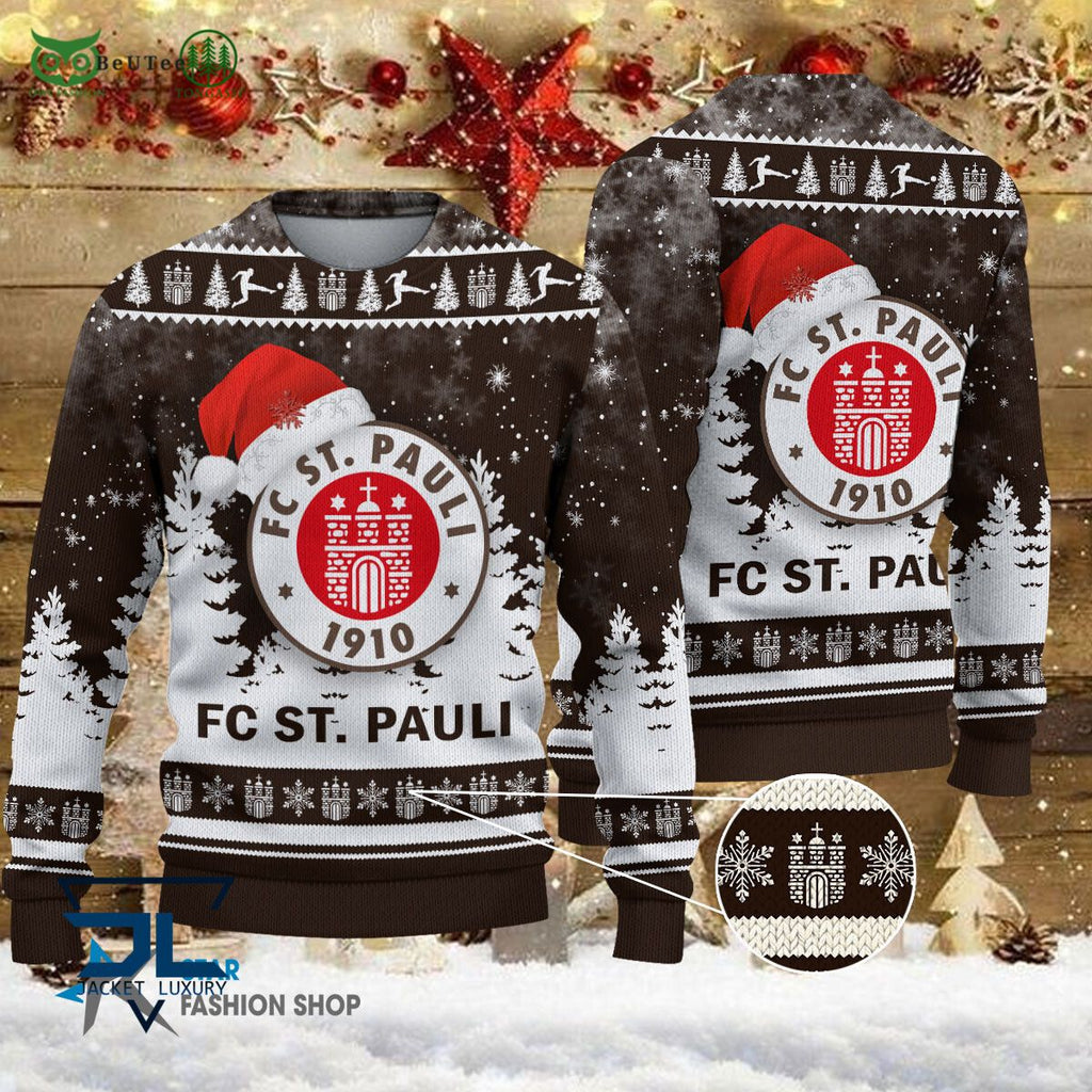 FC St Pauli Bundesliga Germany League Ugly Sweater