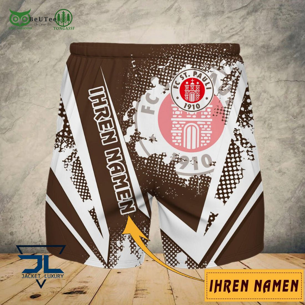 FC St. Pauli Iheren Namen AOP 3D Shirt Full