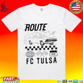 Fc Tulsa Usl Championship Route 66 Oklahoma 100 T-shirt