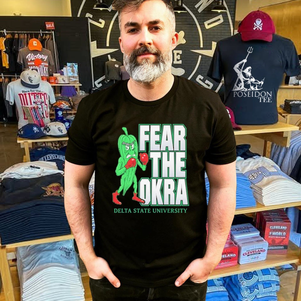 Fear The Okra Delta State University T-shirt