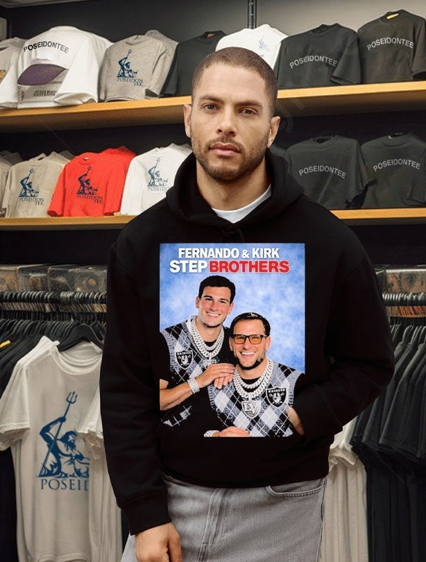 Fernando Mendoza And Kirk Cousins Step Brothers T-shirt