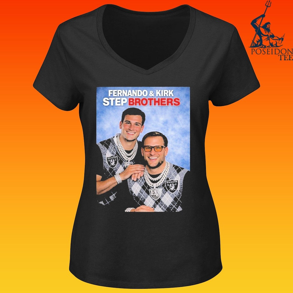 Fernando Mendoza And Kirk Cousins Step Brothers T-shirt