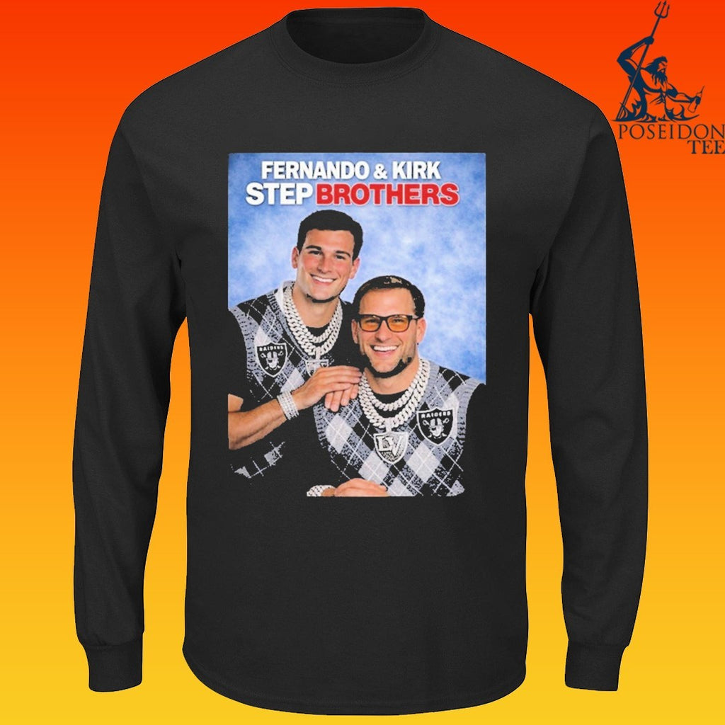 Fernando Mendoza And Kirk Cousins Step Brothers T-shirt