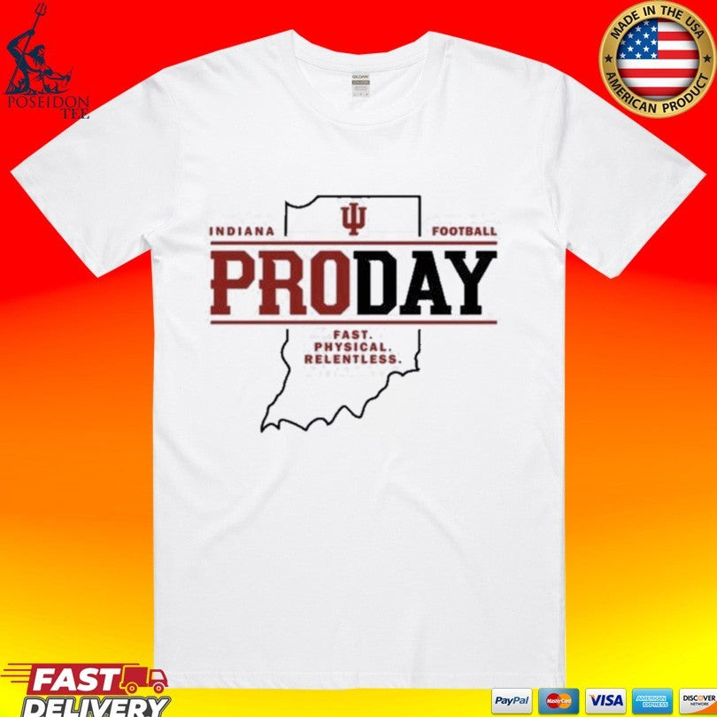 Fernando Mendoza Indiana Pro Day Football T-shirt