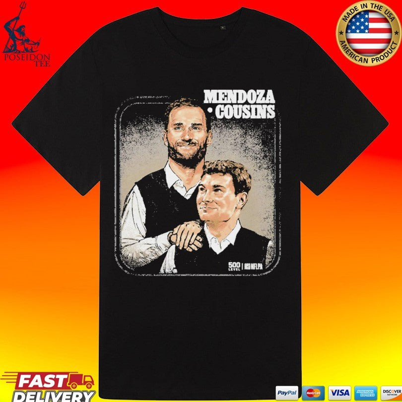 Fernando Mendoza & Kirk Cousins Las Vegas Step Brothers T-shirt
