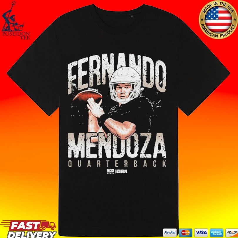 Fernando Mendoza Quarterback Player Name T-shirt