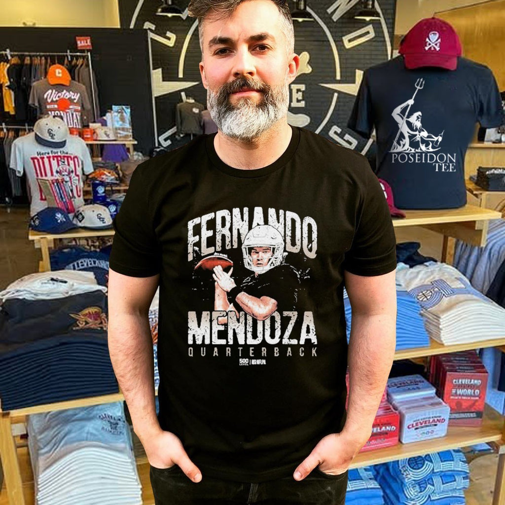 Fernando Mendoza Quarterback Player Name T-shirt