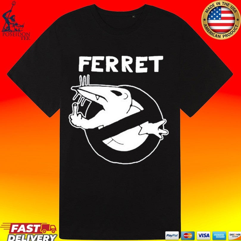 Ferret Comics F Is For Ferret T-shirt