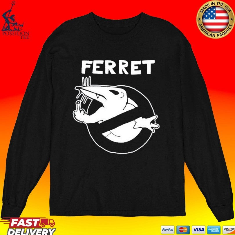 Ferret Comics F Is For Ferret T-shirt