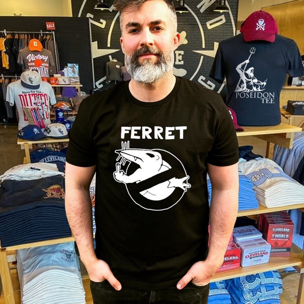 Ferret Comics F Is For Ferret T-shirt