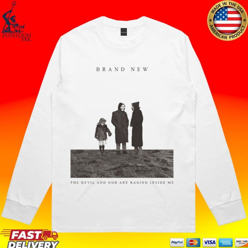Fight Off Your Demons 7 Years + 13 Of Dag Brand New The Devil And God Are Raging Inside Me T-shirt