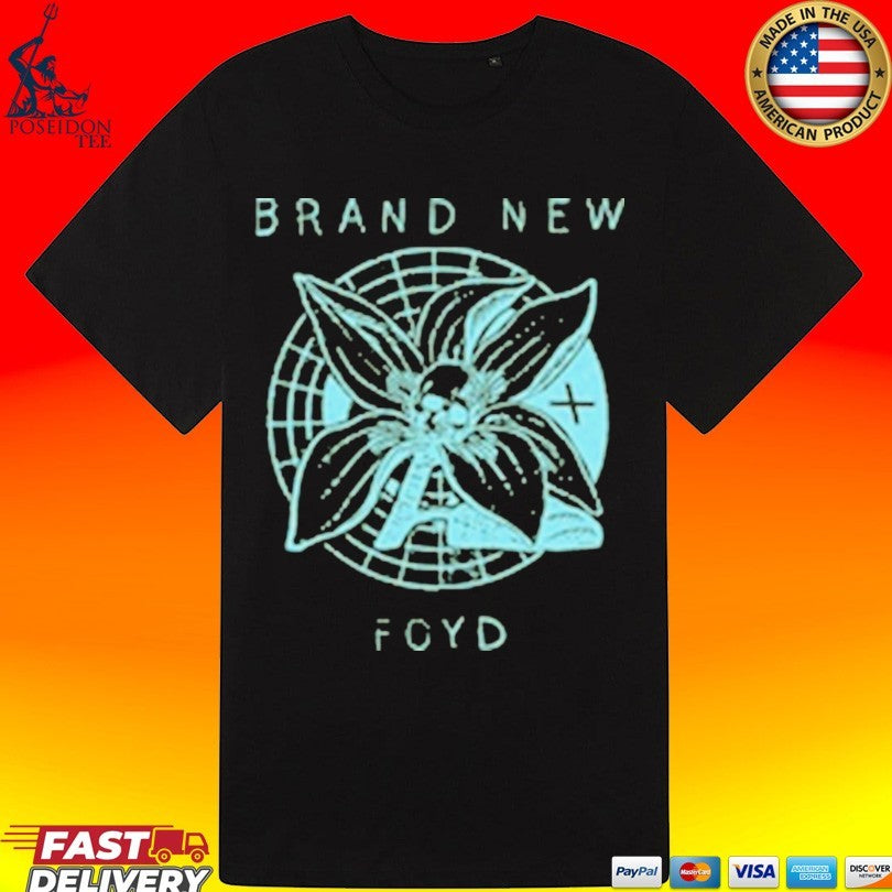 Fight Off Your Demons Brand New Foyd Flower Skull T-shirt