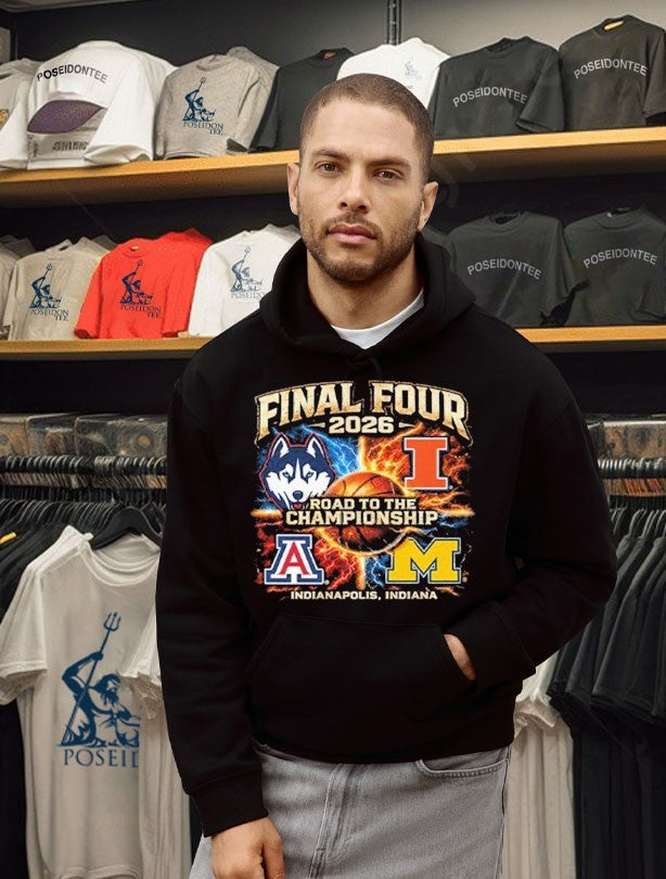 Final Four 2026 Road To The Championship Indianapolis T-shirt