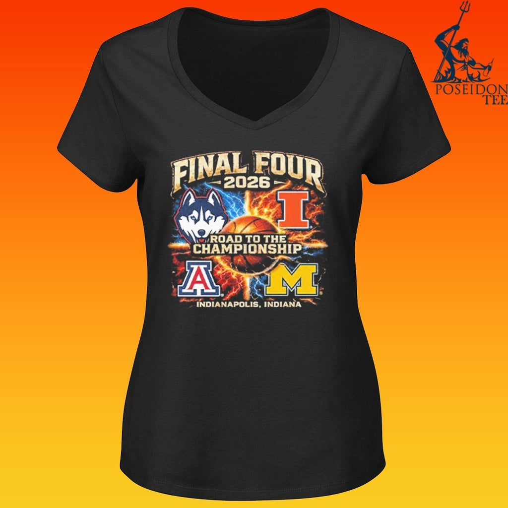 Final Four 2026 Road To The Championship Indianapolis T-shirt