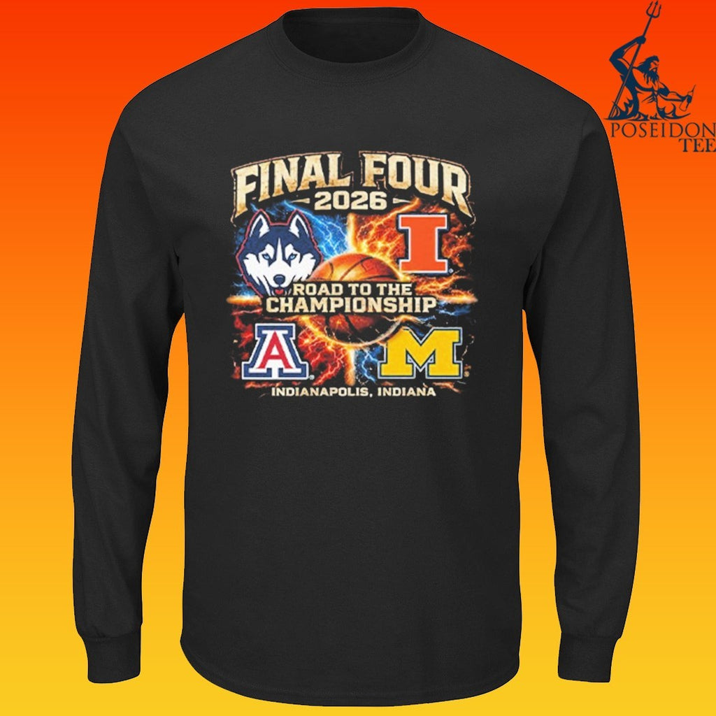 Final Four 2026 Road To The Championship Indianapolis T-shirt