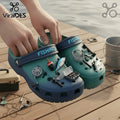 Fishing Premium Crocs Clogs With Charms