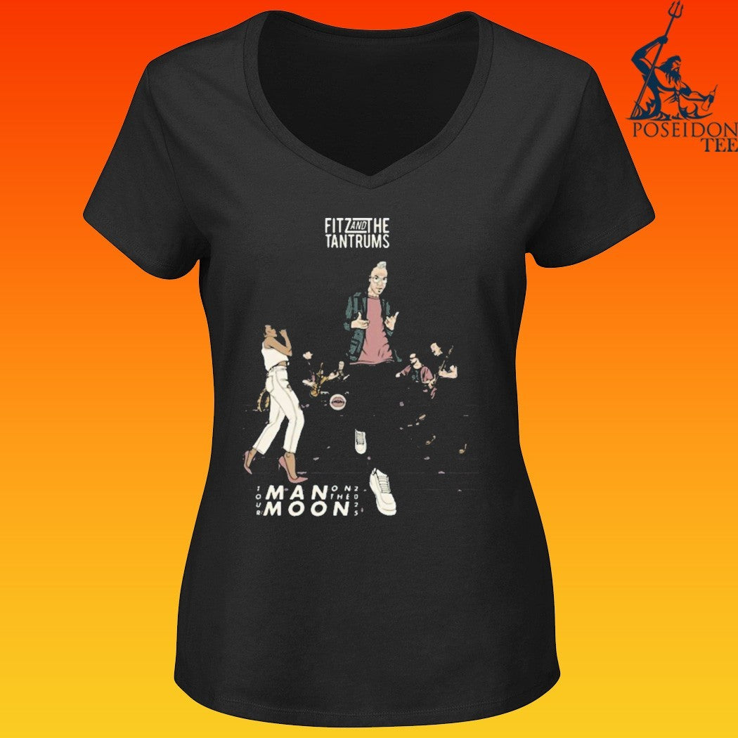 Fitz And The Tantrums Man On The Moon Band T-shirt