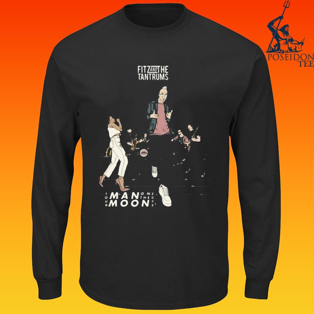 Fitz And The Tantrums Man On The Moon Band T-shirt