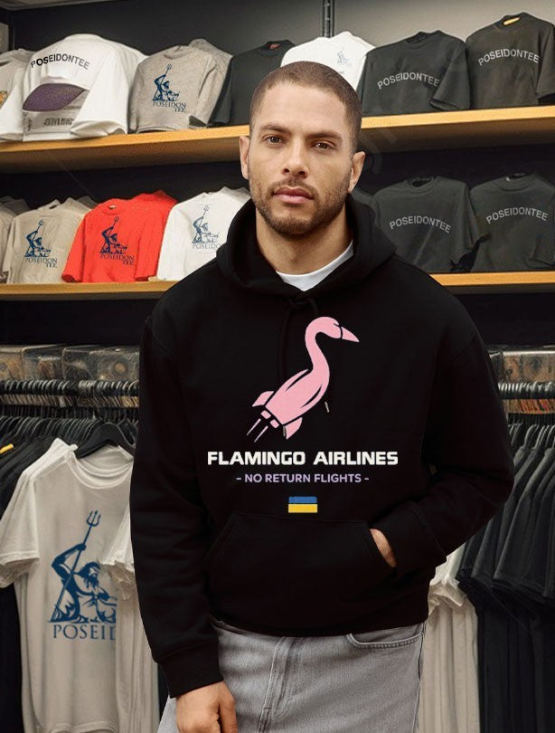 Flamingo Airlines No Return Flights T-shirt