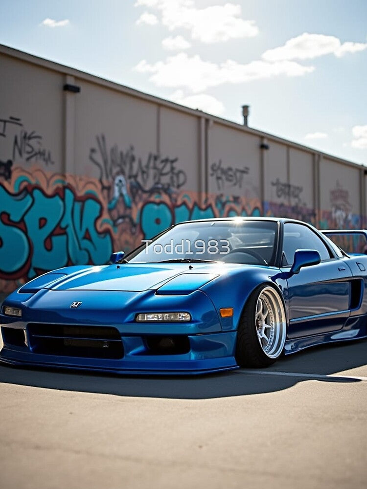 Urban Legend: Blue NSX in the Wild by Todd1983