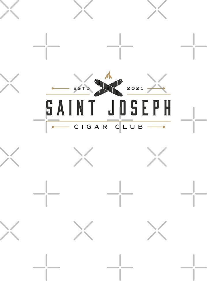 Saint Joseph Cigar Club Logo (Dark) by stjoecigarclub