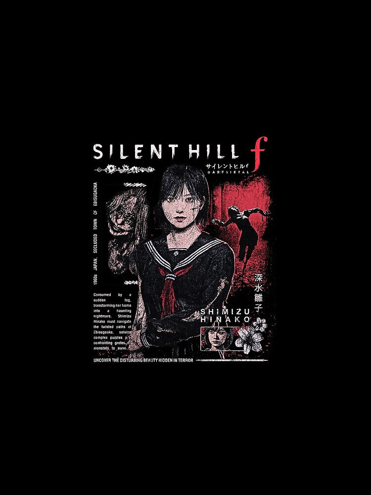 Silent Hill F Shimizu Hinako Fan Art by PushpenderTOTO