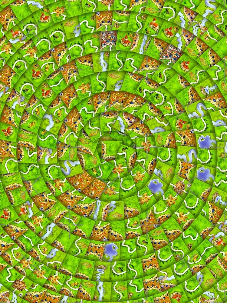 Carcassonne swirl by dima-v