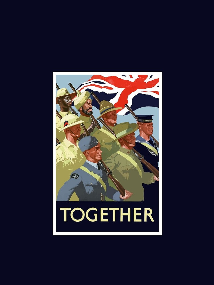 Together -- British Empire WWII by warishellstore