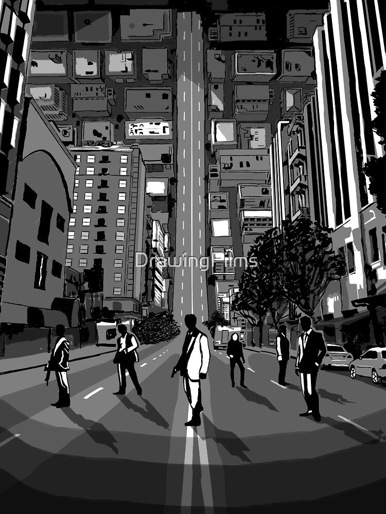 *Inception* poster artwork by DrawingFilms