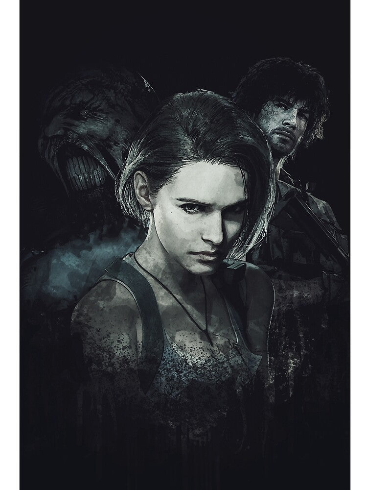 Resident Evil RE3 REMAKE - Jill Art Print by Marcos RC