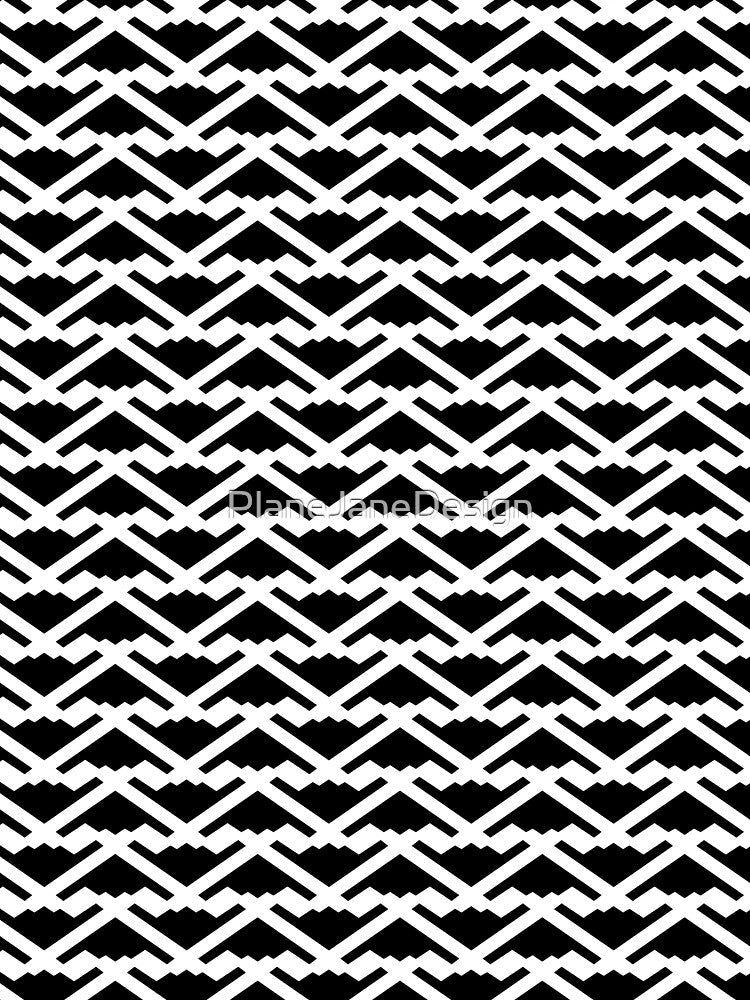 Northrop Grumman B-2 Spirit - Black Pattern Design by Plane Jane Design