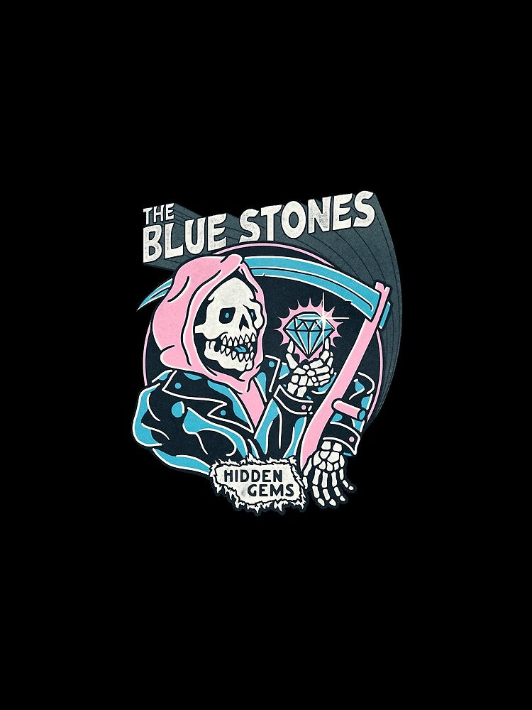 The blue stones - Hidden Gems - logo Essential by darnellpa
