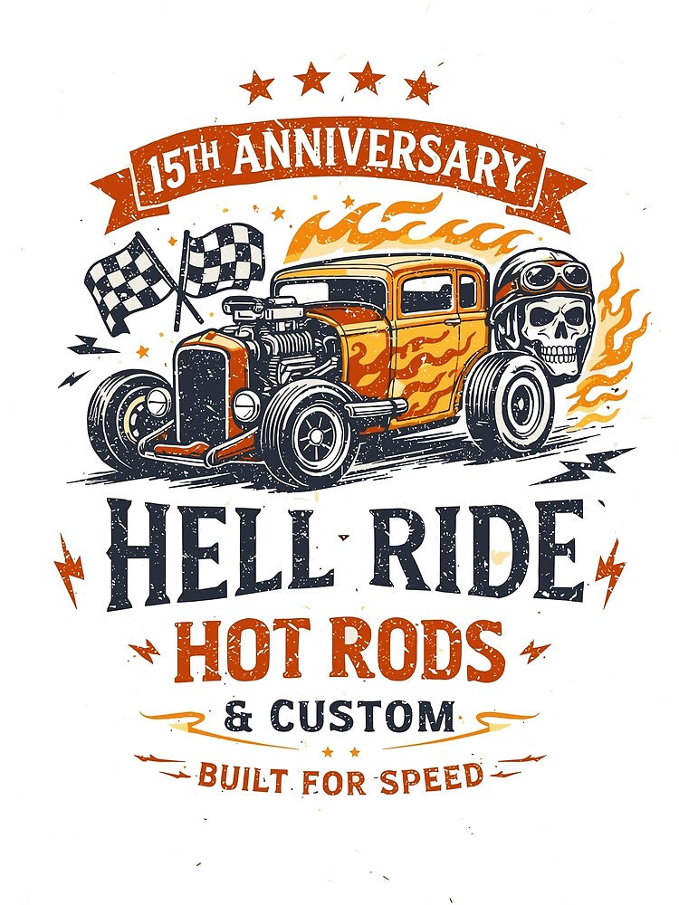 Hot Rods Custom Hell Ride by Matinez Pink