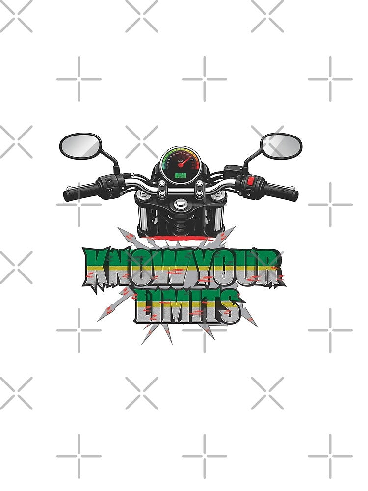 Know Your Limit-Unisex T-shirt, distinctive design and tailored for everyone by RJRDesignStore1