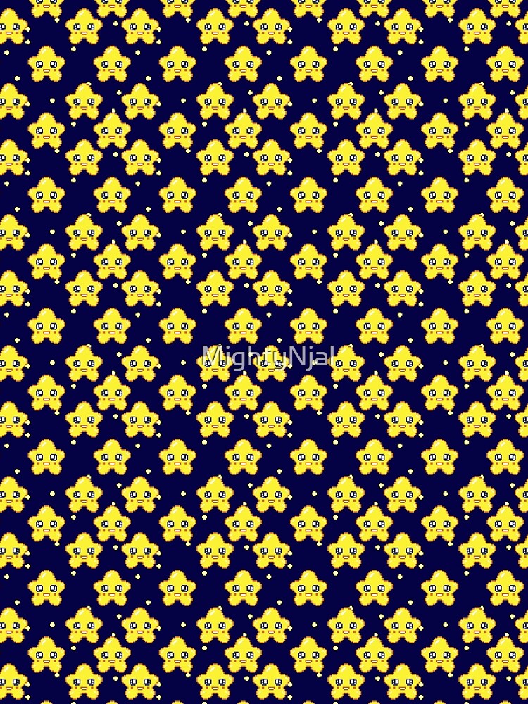 Cute Pixel Stars by MightyNjal