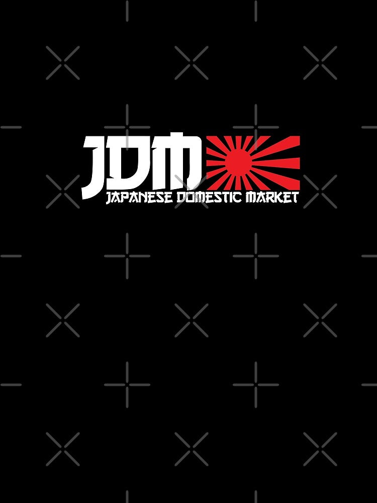 JDM Made In Japan Rising Sun Japanese Domestic Market by ozumdesigns