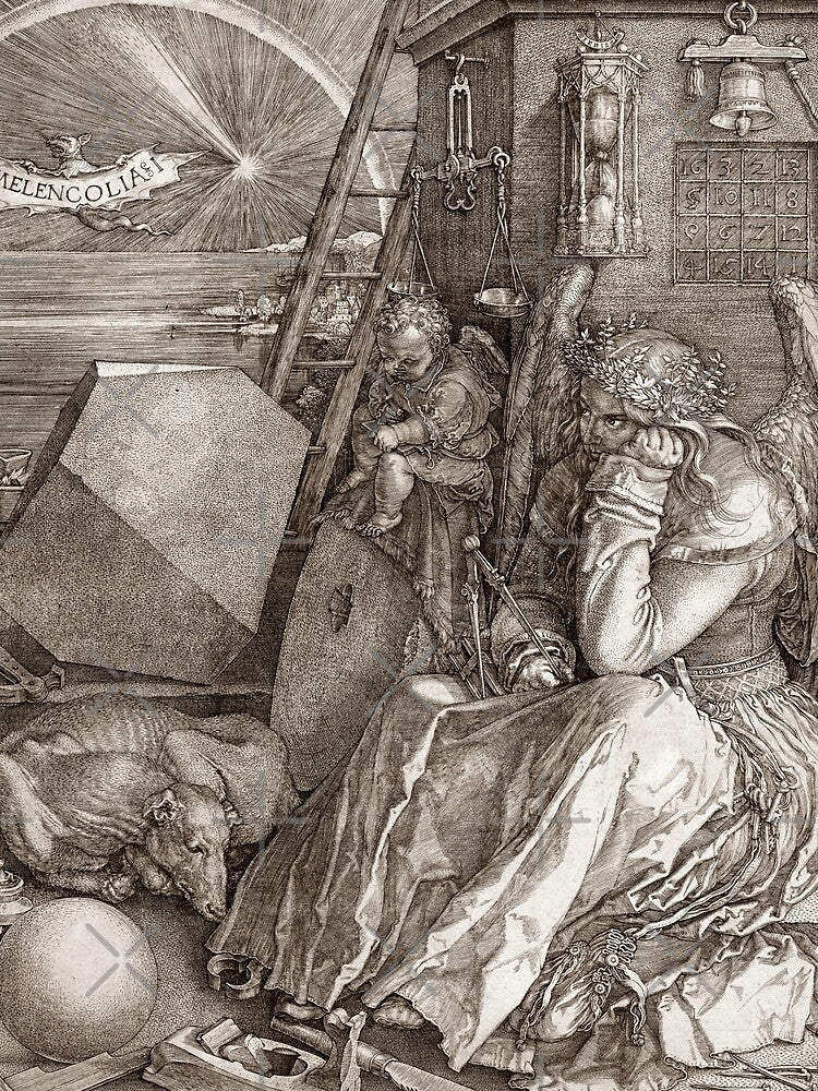 Albrecht Dürer "Melancholia" by Alexandra Dahl